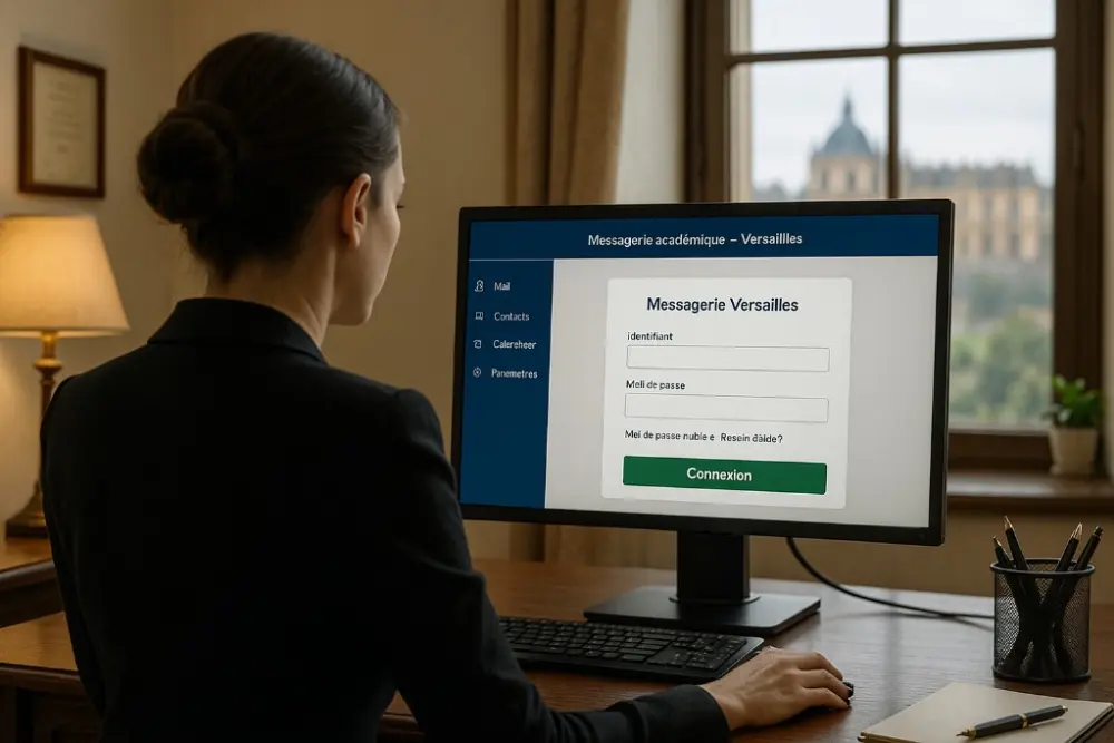 Webmail Versailles : outil de messagerie de l'académie de Versailles