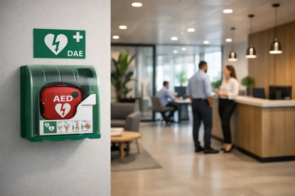 Le défibrillateur est il obligatoire en entreprise ?