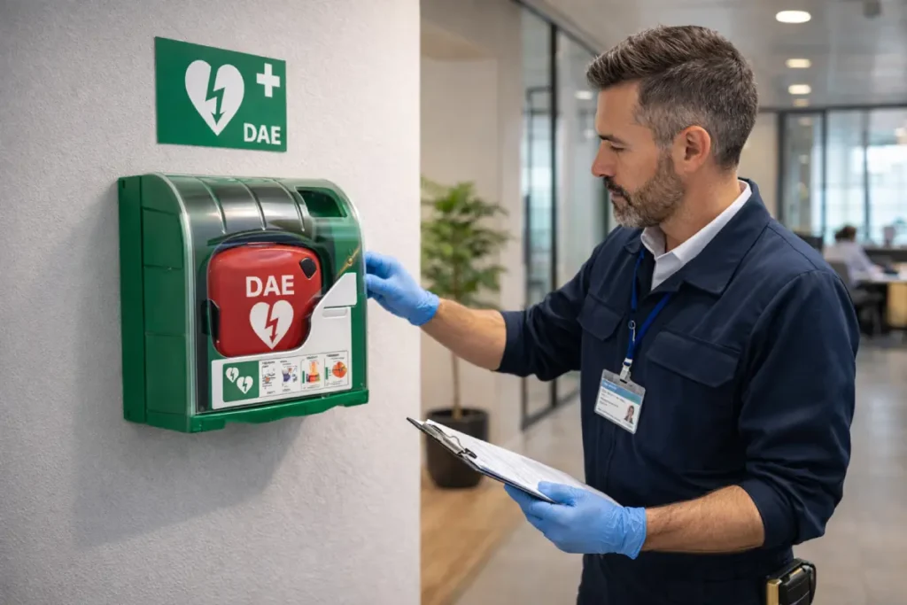 La maintenance du DAE est obligatoire