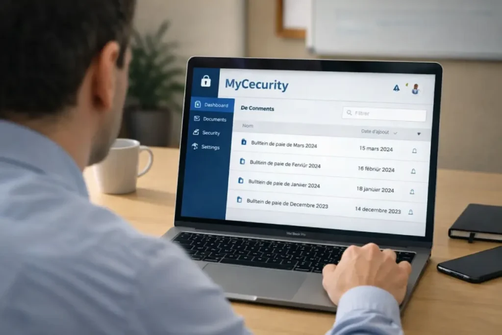 My Cecurity : coffre fort numérique pour les bulletins de paie et documents RH