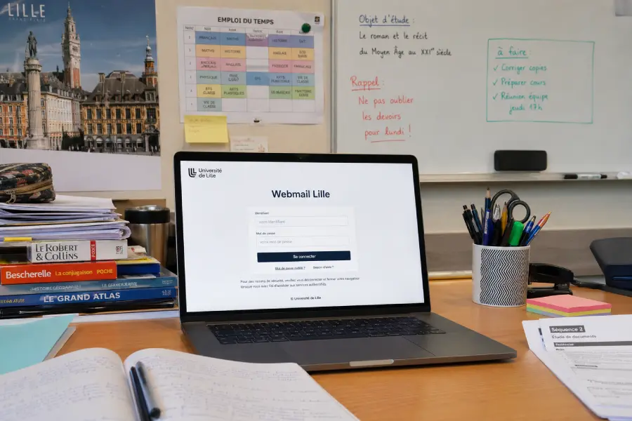 Se connecter au webmail de Lille via Sogo